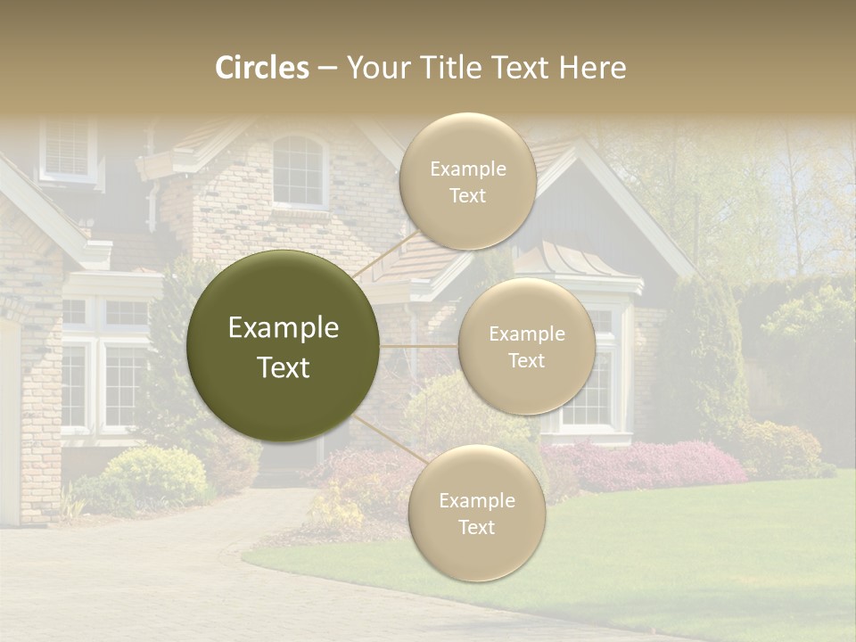 White Suburban Luxury PowerPoint Template