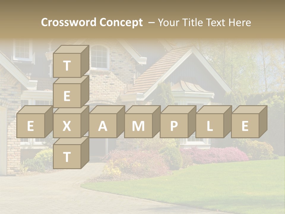 White Suburban Luxury PowerPoint Template