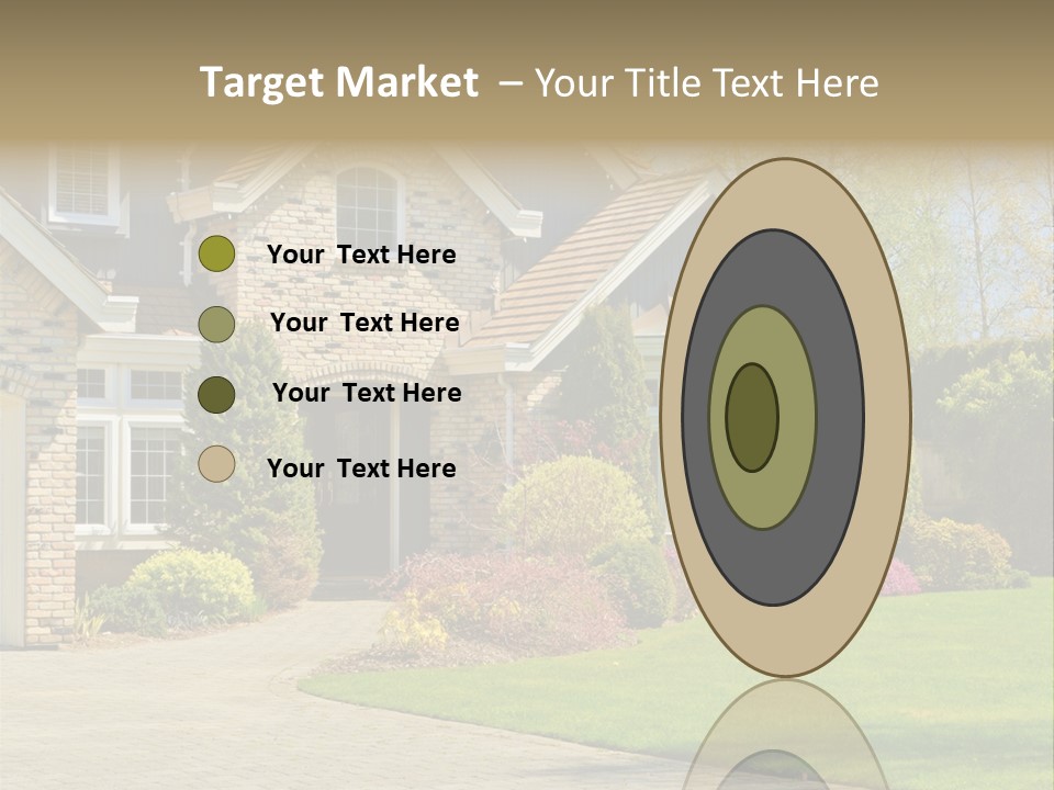 White Suburban Luxury PowerPoint Template