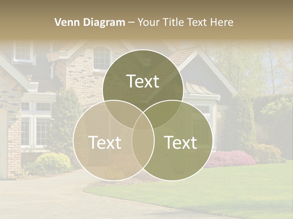 White Suburban Luxury PowerPoint Template