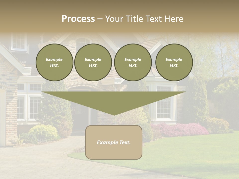 White Suburban Luxury PowerPoint Template