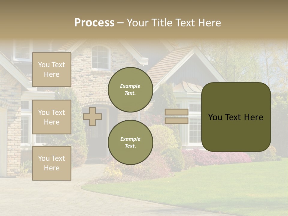 White Suburban Luxury PowerPoint Template