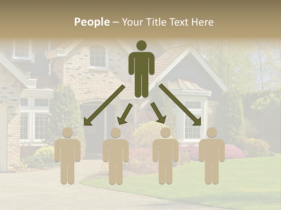 White Suburban Luxury PowerPoint Template