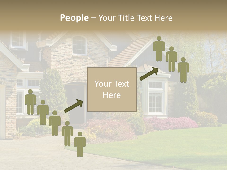White Suburban Luxury PowerPoint Template