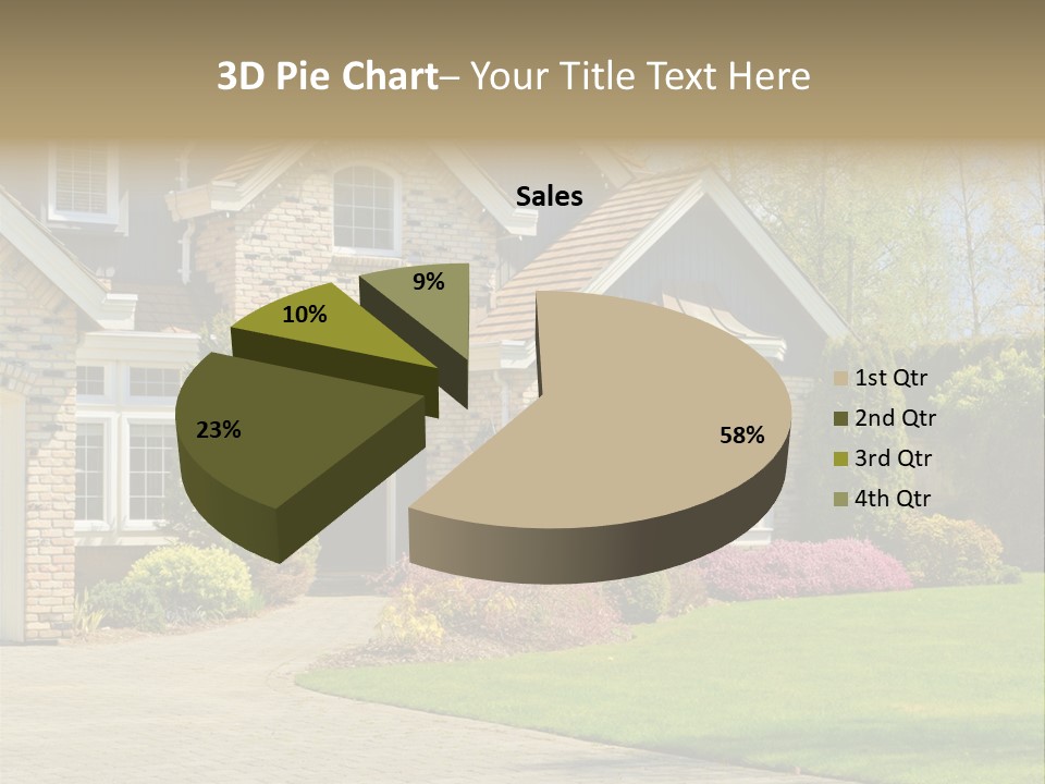 White Suburban Luxury PowerPoint Template