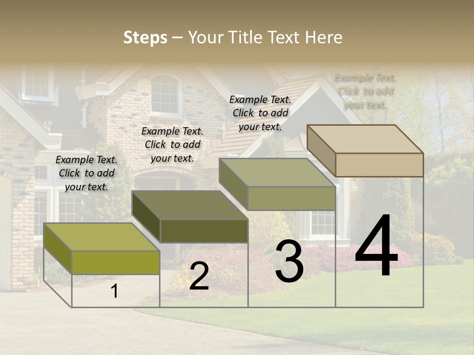 White Suburban Luxury PowerPoint Template