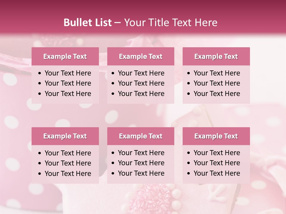 Sweet Little Gift PowerPoint Template
