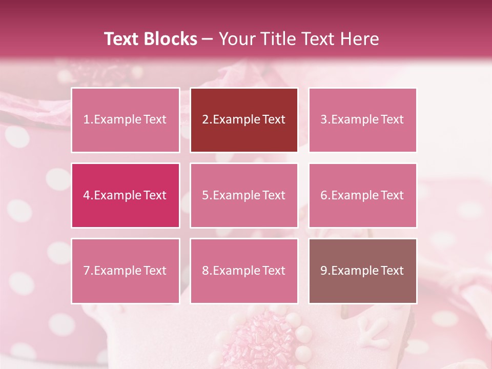 Sweet Little Gift PowerPoint Template