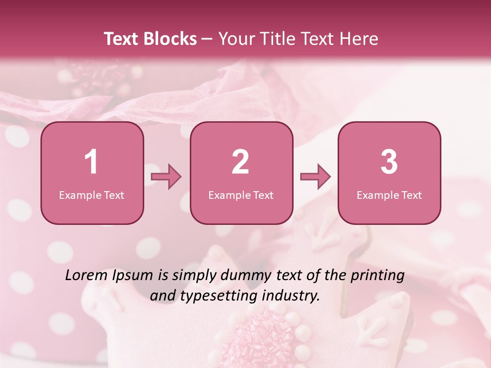 Sweet Little Gift PowerPoint Template