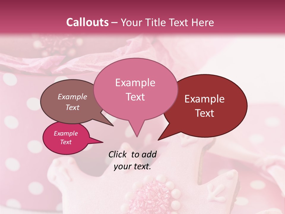 Sweet Little Gift PowerPoint Template