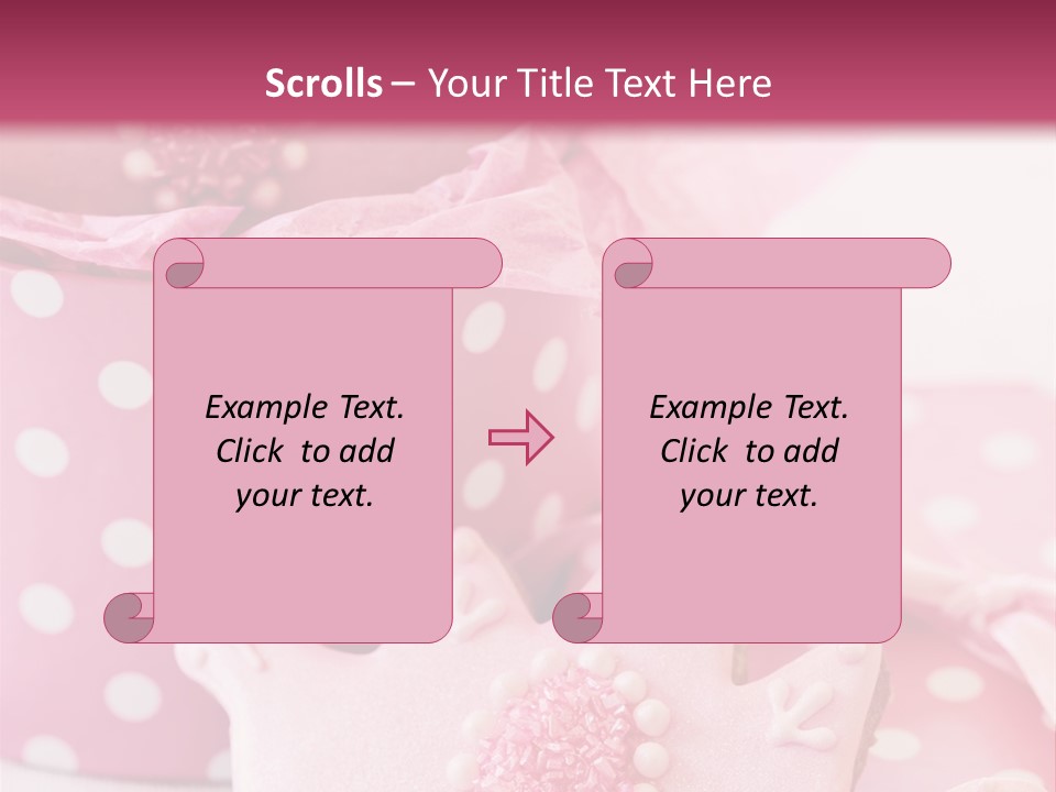 Sweet Little Gift PowerPoint Template