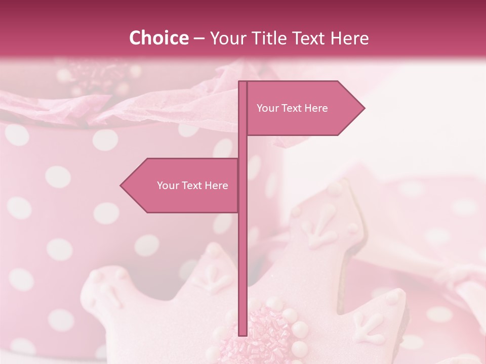 Sweet Little Gift PowerPoint Template