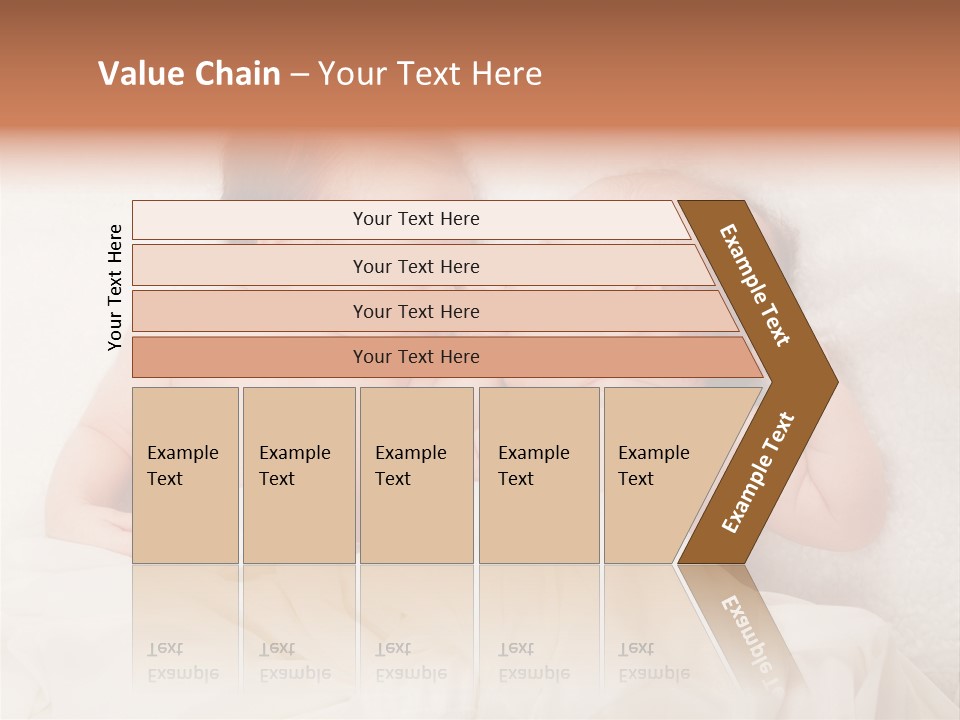 Newborn Child Twins Baby Baby PowerPoint Template