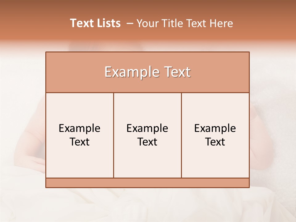 Newborn Child Twins Baby Baby PowerPoint Template