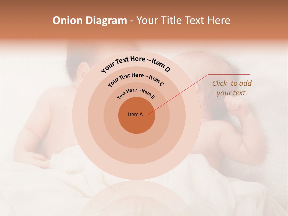 Newborn Child Twins Baby Baby PowerPoint Template