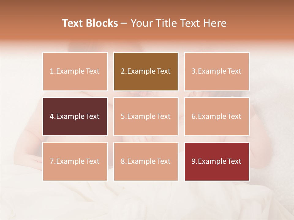 Newborn Child Twins Baby Baby PowerPoint Template