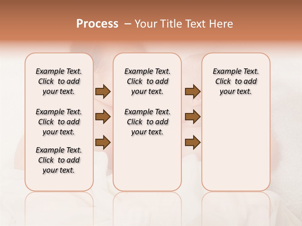 Newborn Child Twins Baby Baby PowerPoint Template