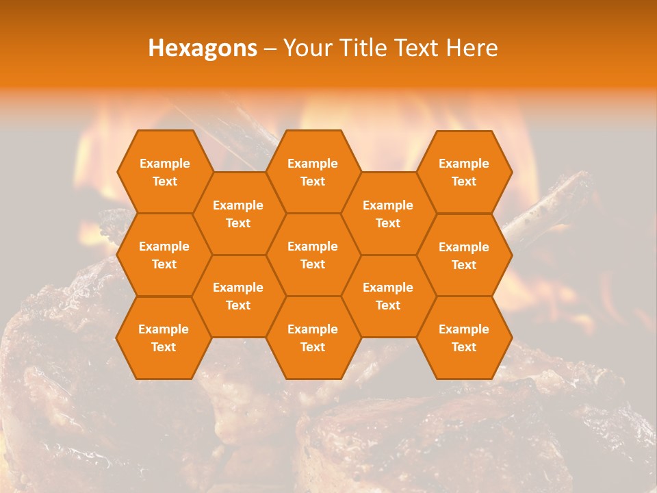 American Kitchen Dinner PowerPoint Template