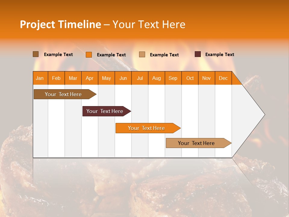 American Kitchen Dinner PowerPoint Template
