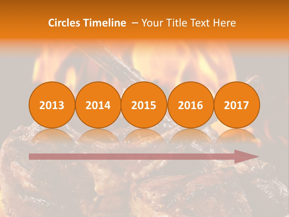 American Kitchen Dinner PowerPoint Template