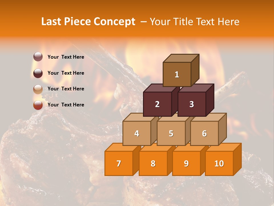 American Kitchen Dinner PowerPoint Template