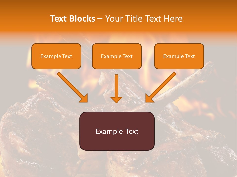 American Kitchen Dinner PowerPoint Template