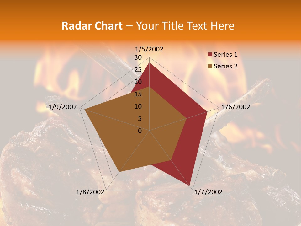 American Kitchen Dinner PowerPoint Template