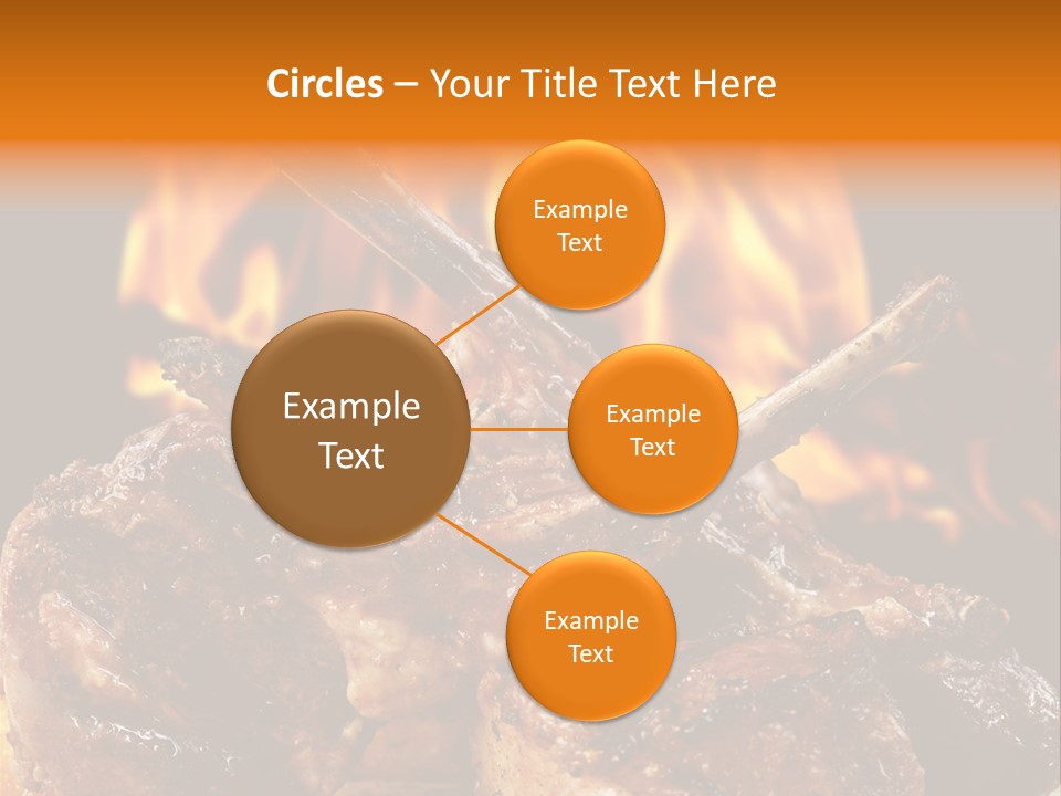 American Kitchen Dinner PowerPoint Template