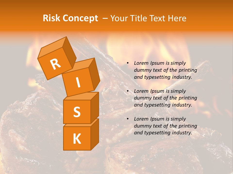 American Kitchen Dinner PowerPoint Template