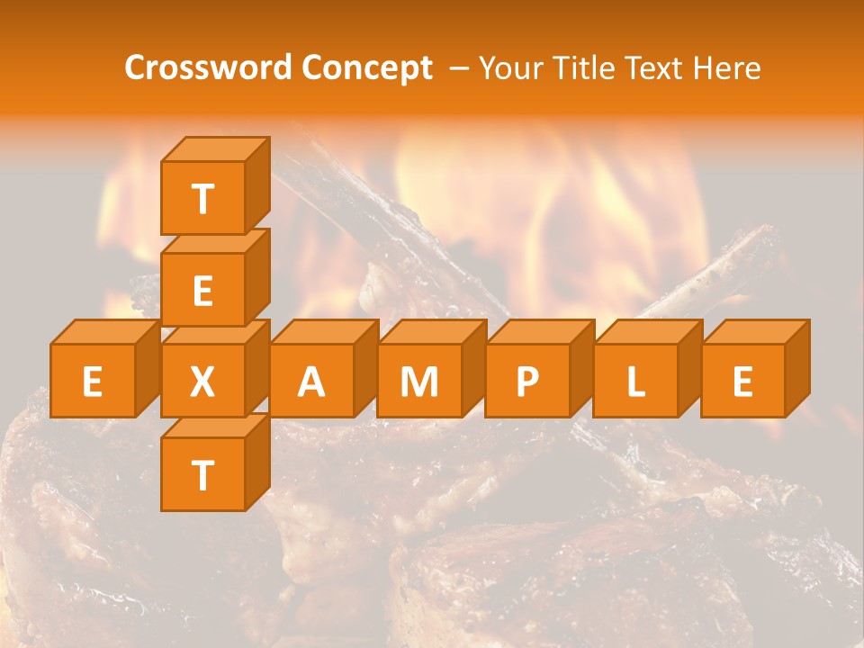 American Kitchen Dinner PowerPoint Template