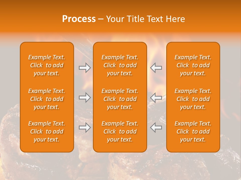 American Kitchen Dinner PowerPoint Template