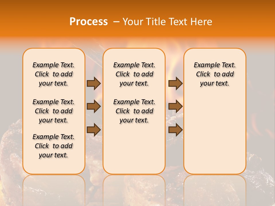 American Kitchen Dinner PowerPoint Template