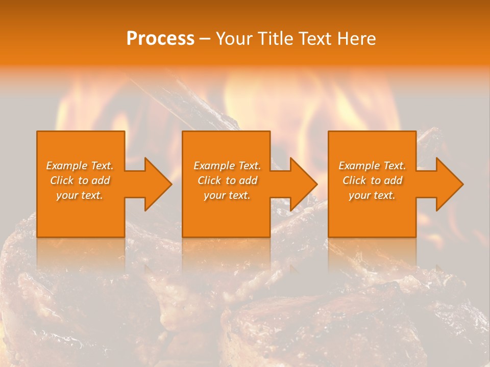 American Kitchen Dinner PowerPoint Template