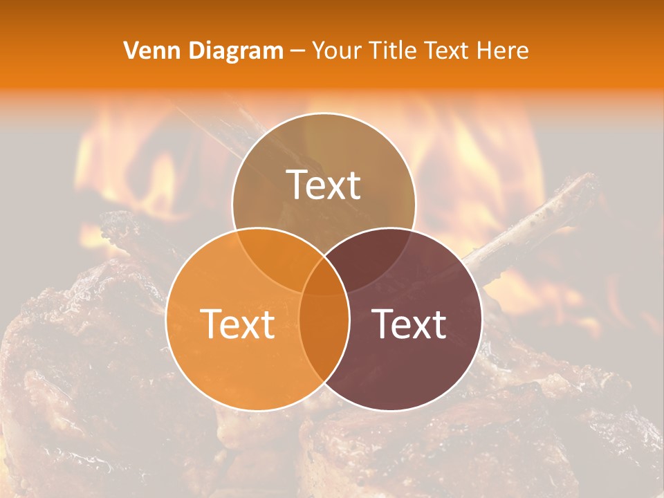 American Kitchen Dinner PowerPoint Template