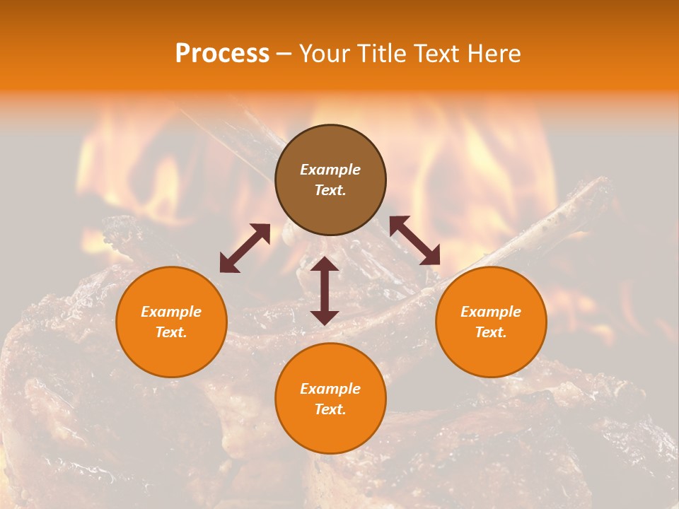American Kitchen Dinner PowerPoint Template