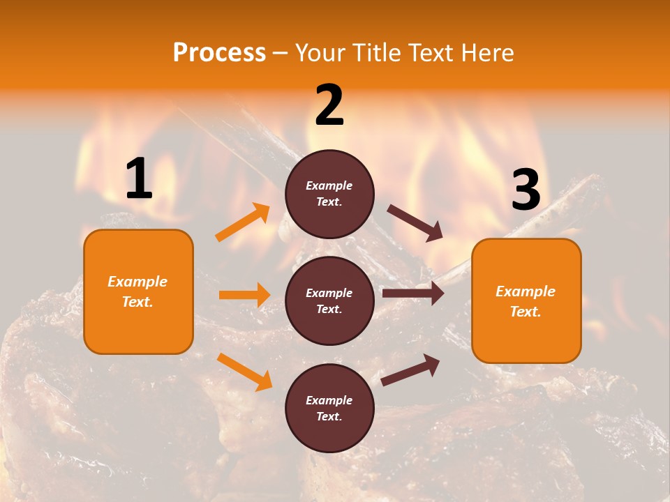 American Kitchen Dinner PowerPoint Template