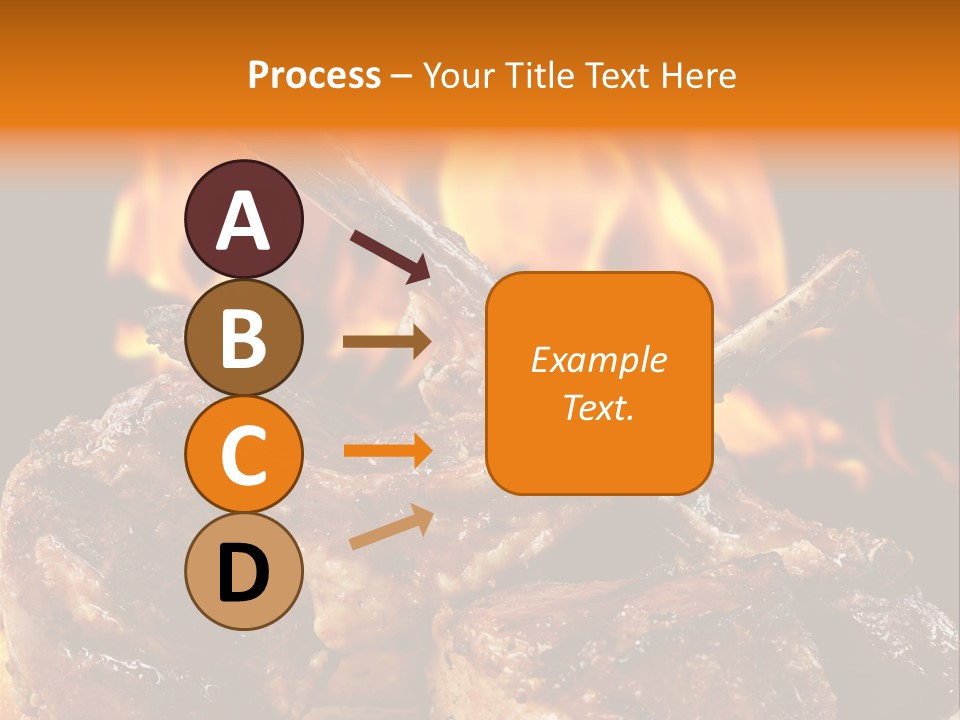 American Kitchen Dinner PowerPoint Template
