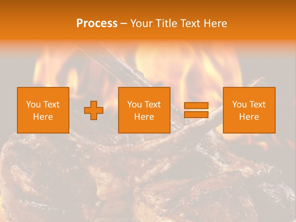 American Kitchen Dinner PowerPoint Template