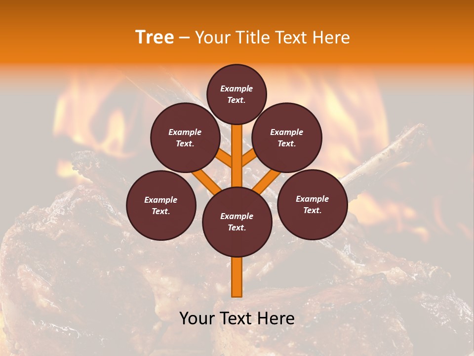 American Kitchen Dinner PowerPoint Template