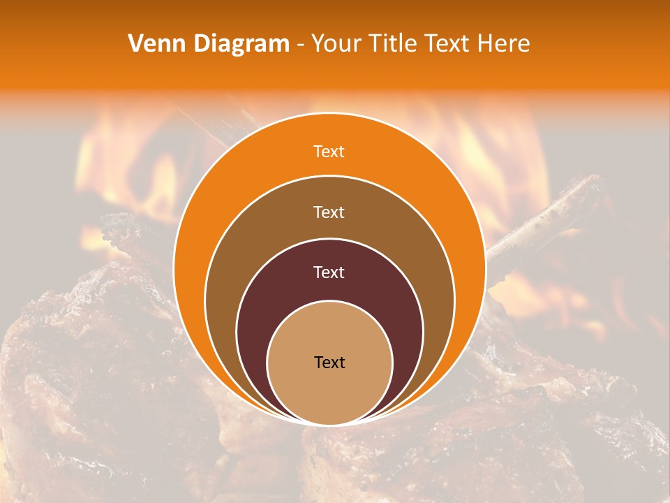 American Kitchen Dinner PowerPoint Template