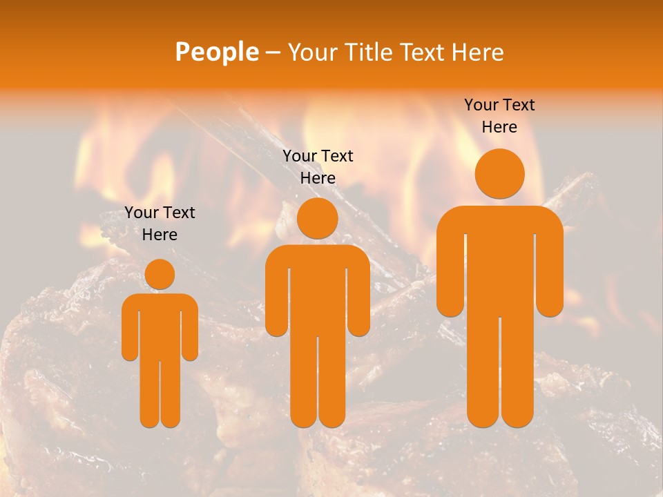 American Kitchen Dinner PowerPoint Template