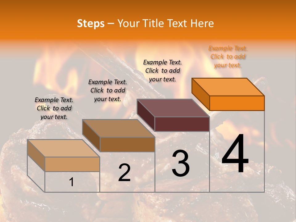 American Kitchen Dinner PowerPoint Template