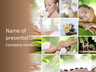 Skincare Body Young PowerPoint Template