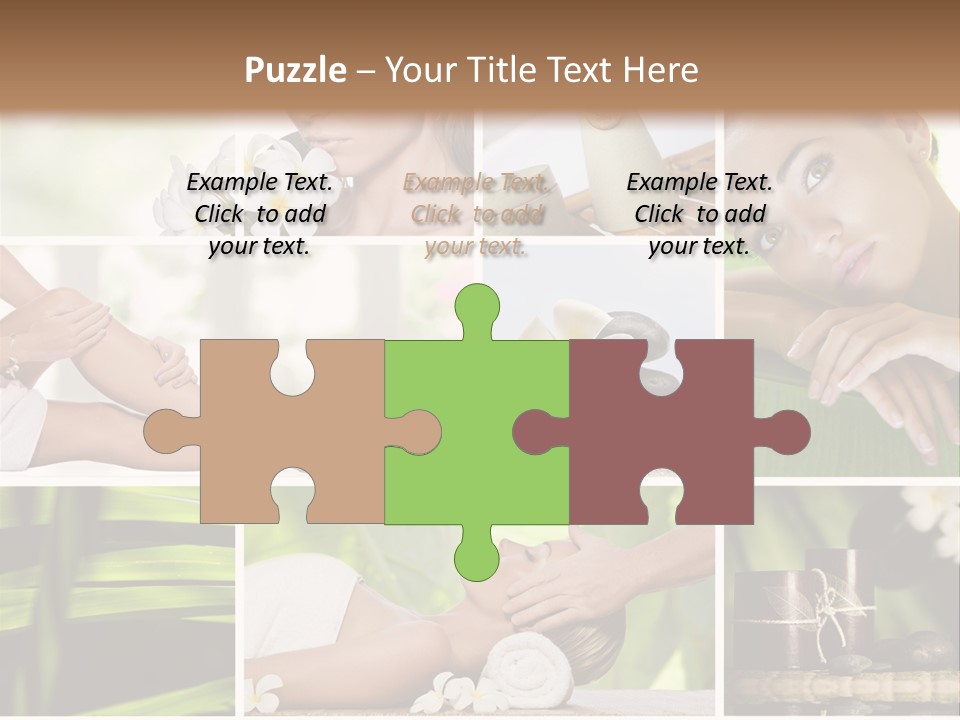 Skincare Body Young PowerPoint Template