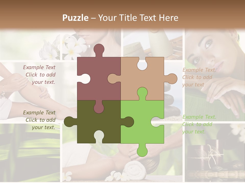 Skincare Body Young PowerPoint Template