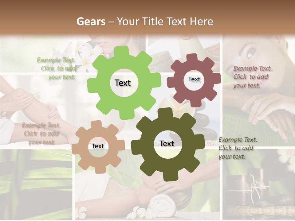 Skincare Body Young PowerPoint Template