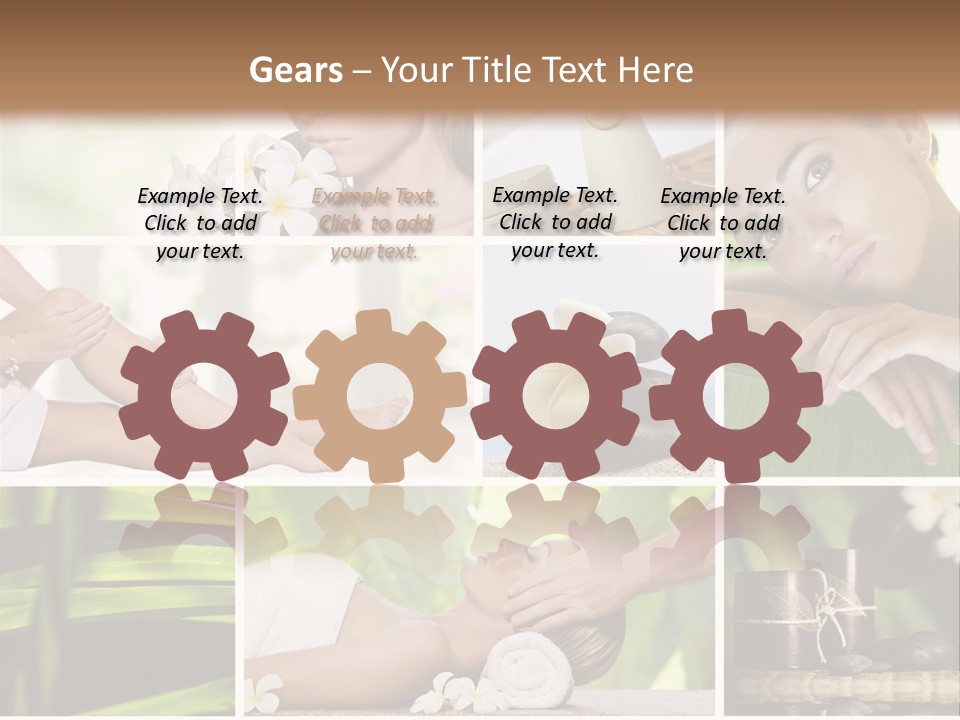 Skincare Body Young PowerPoint Template