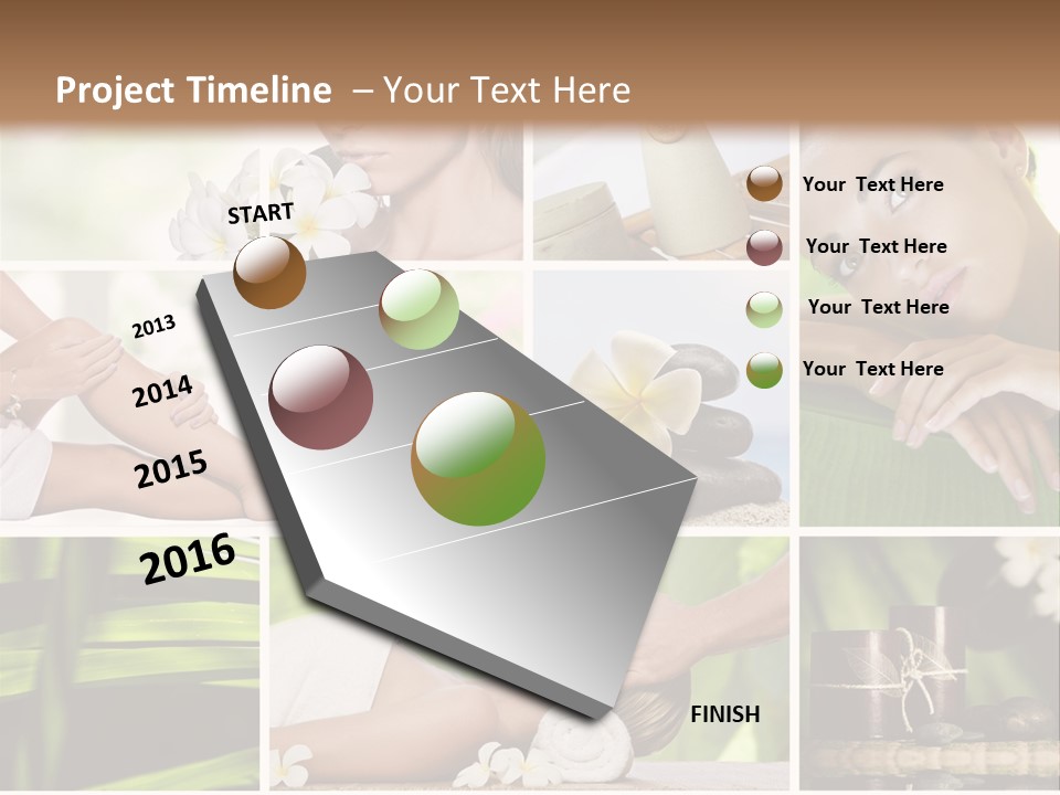 Skincare Body Young PowerPoint Template