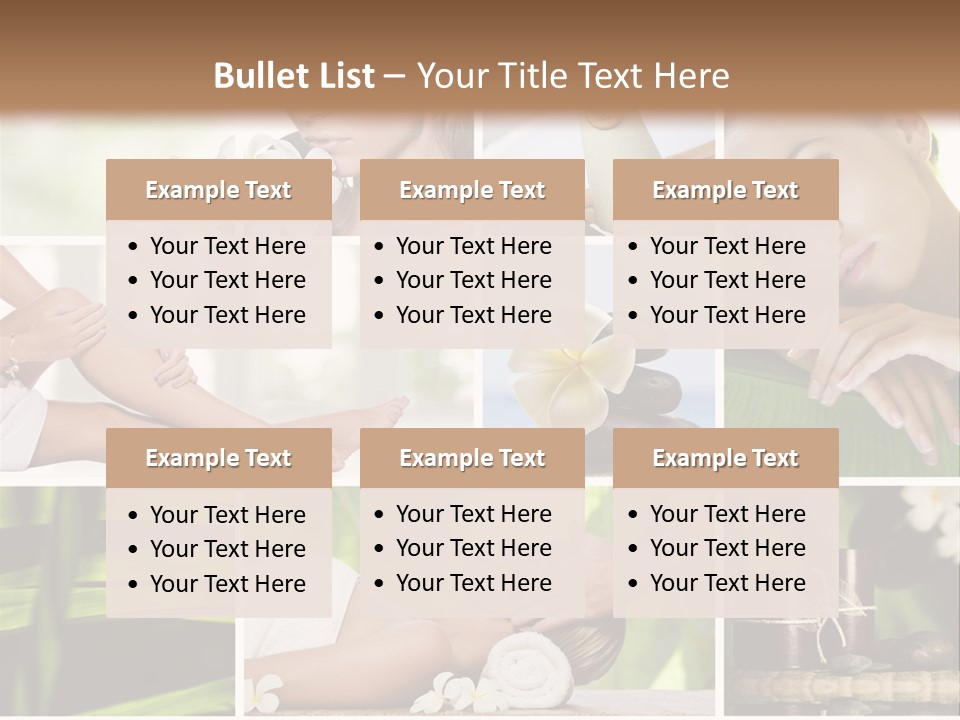 Skincare Body Young PowerPoint Template