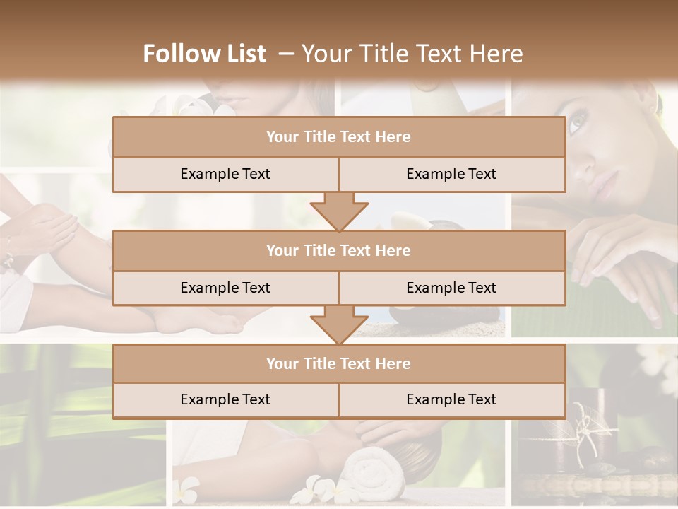 Skincare Body Young PowerPoint Template
